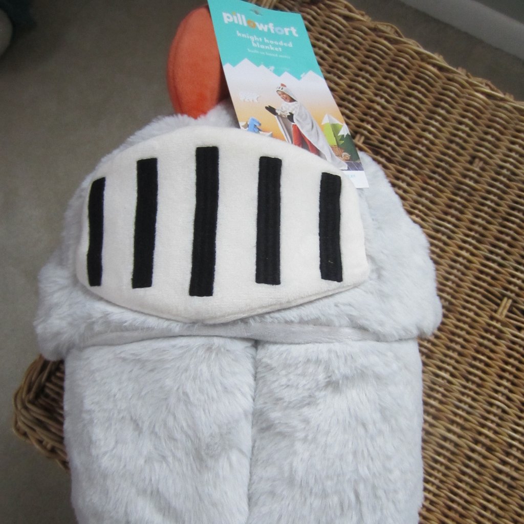 NwtPillowfort Knight Hooded BlanketBrand New  Awesome
